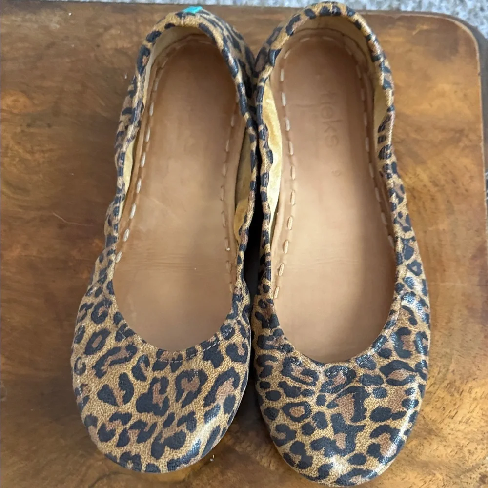 Leopard Print TIEKS Ballet Flats - Picture 2 of 6